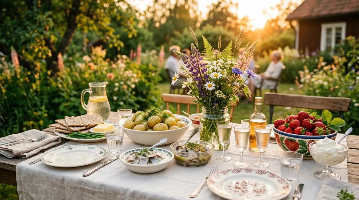 Midsommarlunch & mat