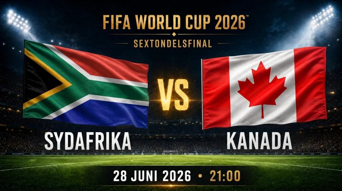 VM: Sydafrika–Kanada på Eden