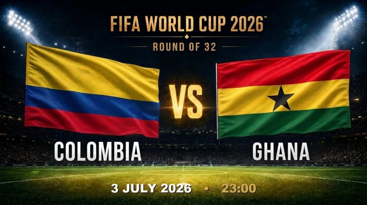 Football & Fiesta - Colombia vs Ghana - World Cup 2026