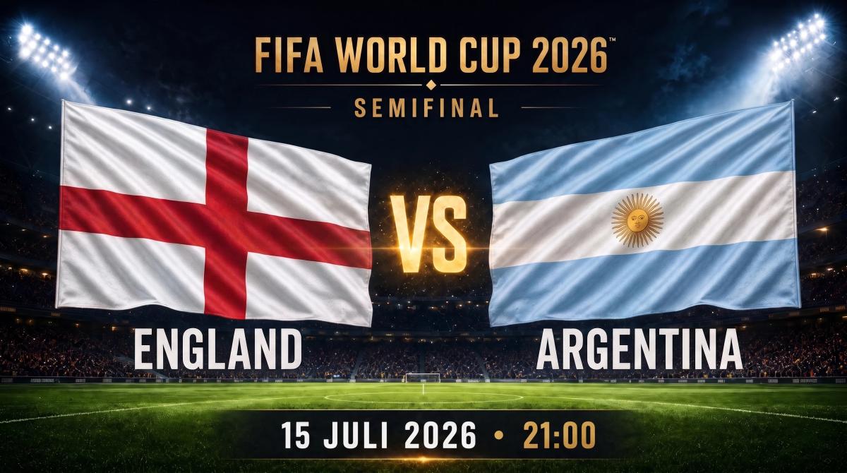 VM: England–Argentina på Sturehof
