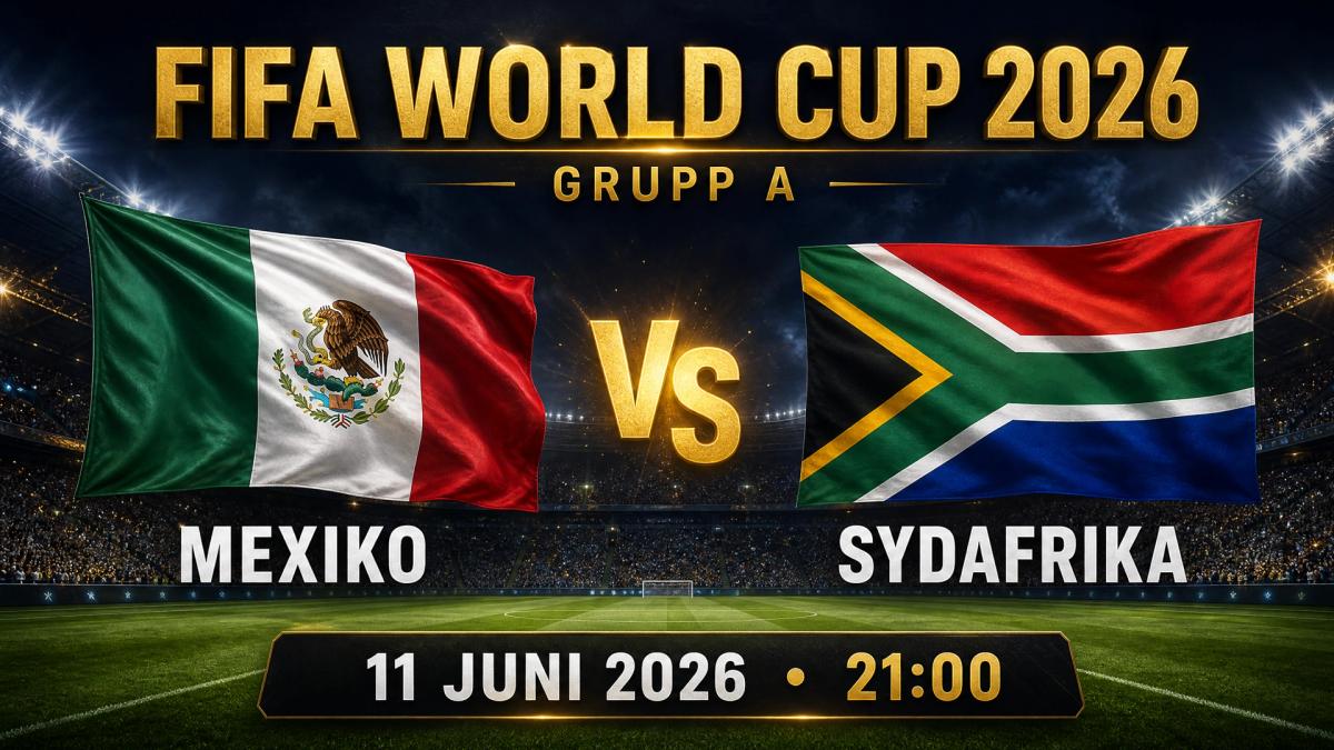 VM: Mexiko–Sydafrika på Häktet