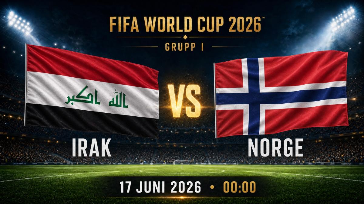 VM: Irak–Norge på Filmstudion