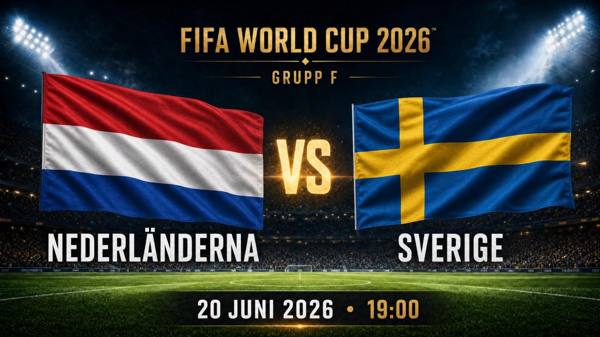 VM: Nederländerna–Sverige på Retro Hornsgatan