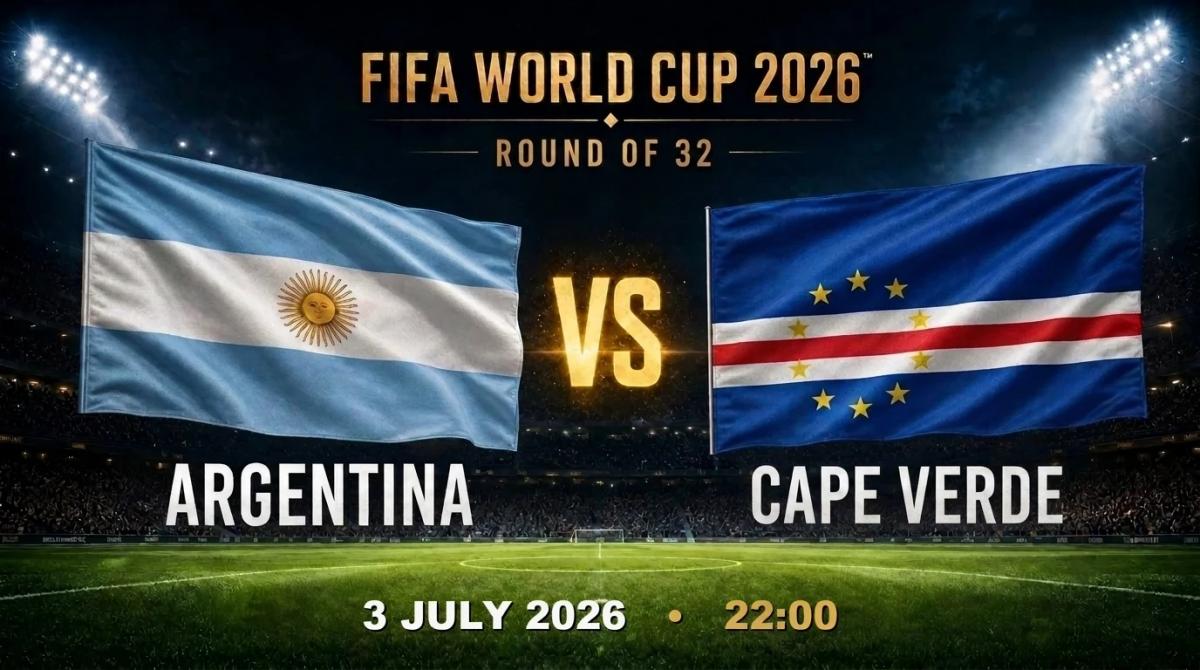 Football & Fiesta - Argentina vs Cape Verde - World Cup 2026