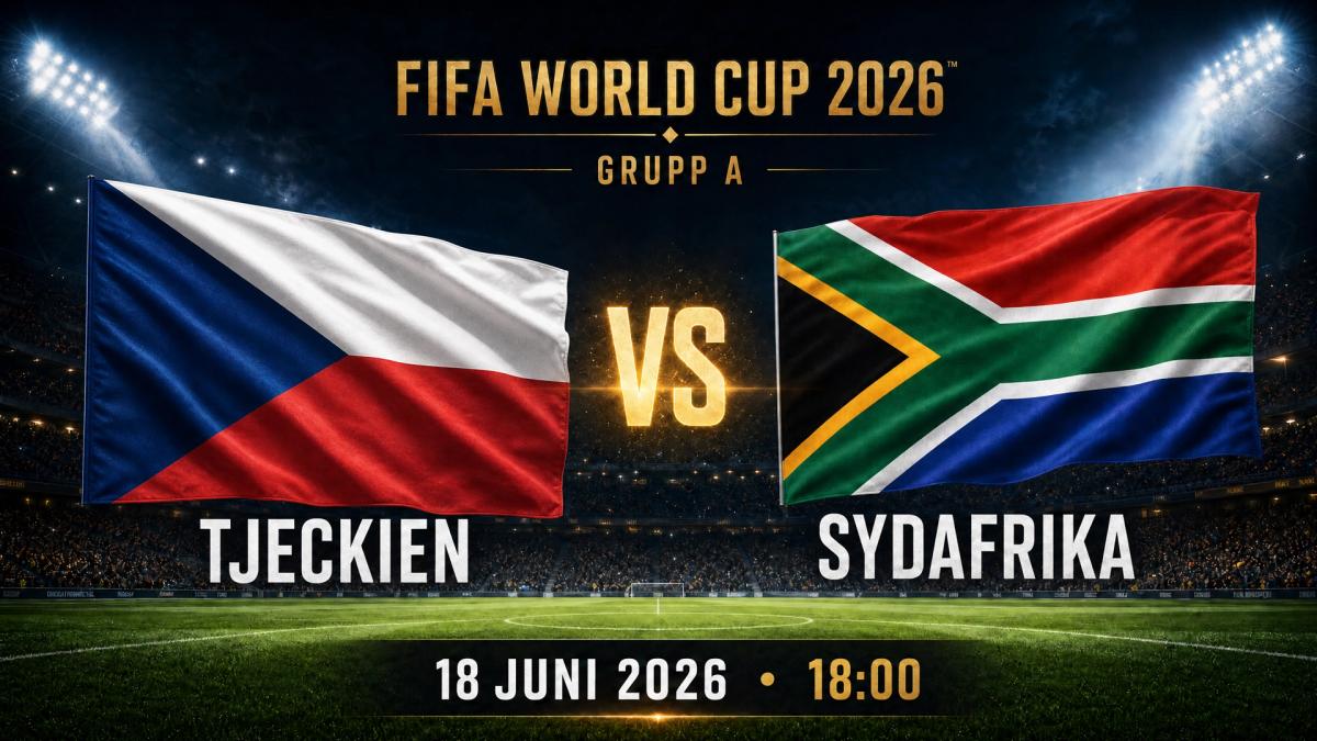 VM: Tjeckien–Sydafrika på Filmstudion
