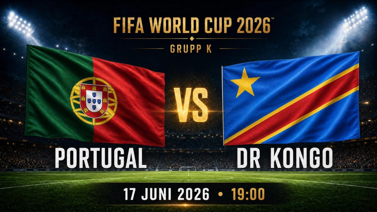 VM: Portugal–DR Kongo på Filmstudion