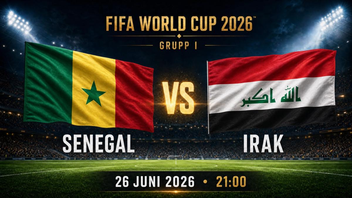 VM: Senegal–Irak på O'Learys Tolv
