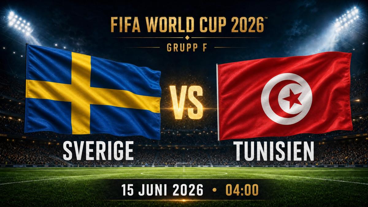 VM: Sverige–Tunisien på Filmstudion