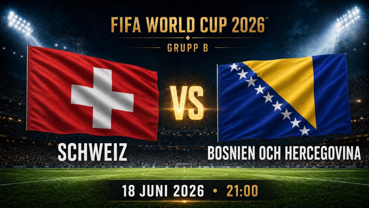 VM: Schweiz–Bosnien på Filmstudion