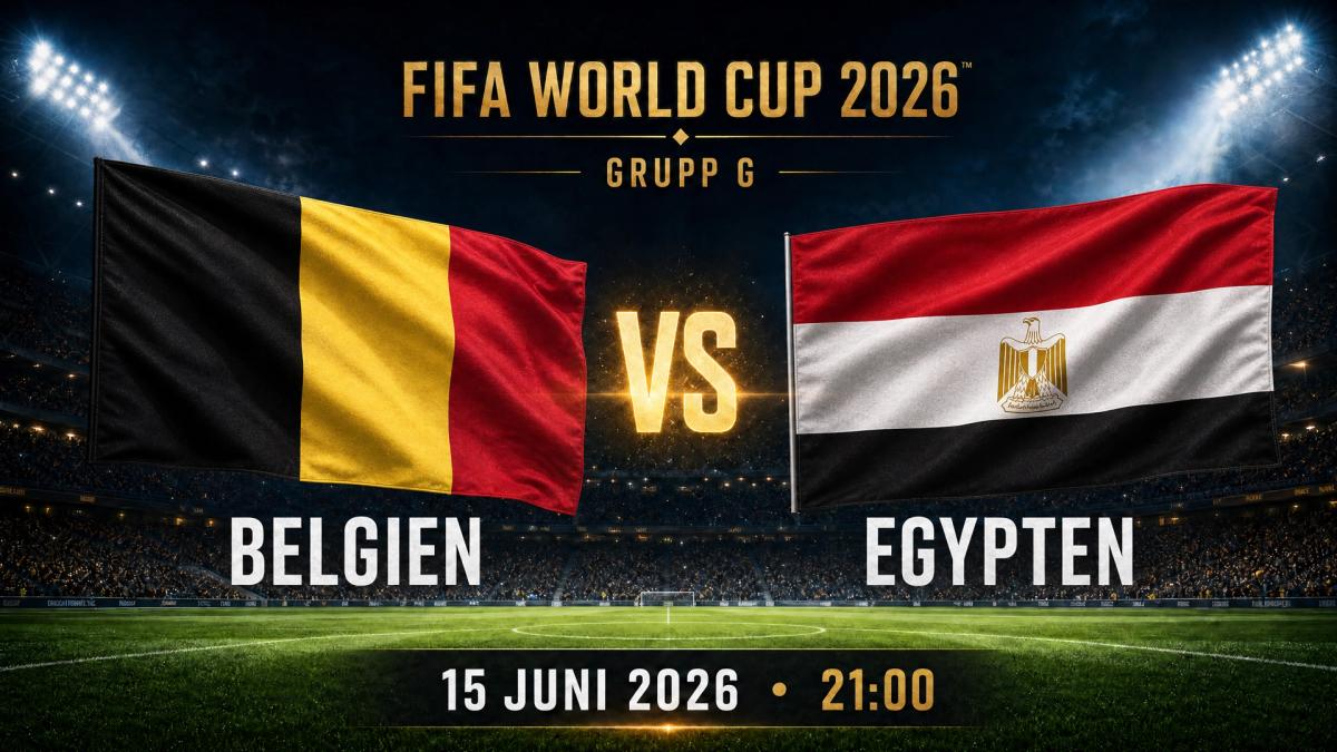 VM: Belgien–Egypten på O'Learys Tolv