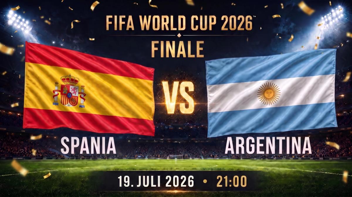 Fotball-VM 2026: Finale (Spania–Argentina)