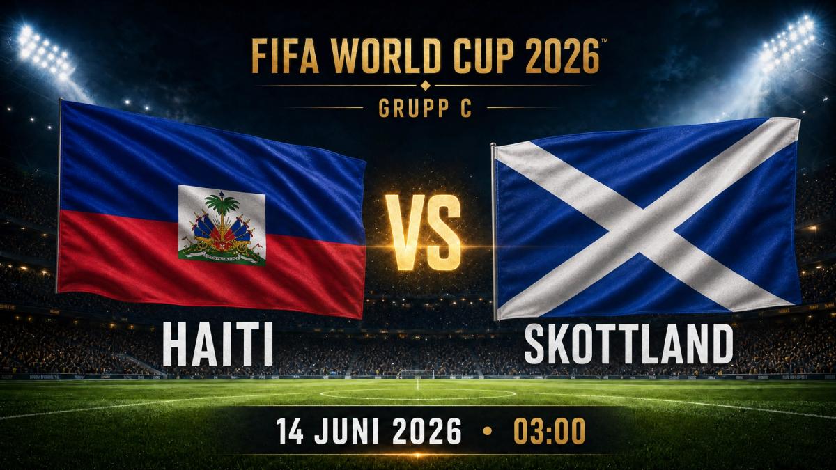 VM: Haiti–Skottland på Hilma