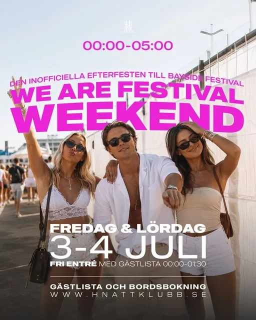 We Are Festival Weekend – Fredag