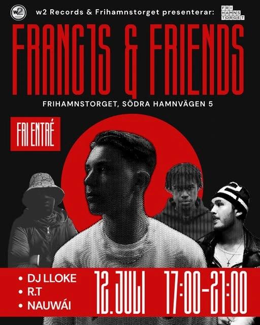 Franc1s & Friends på Frihamnstorget