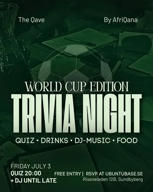 World Cup Quiz Night – The Qave