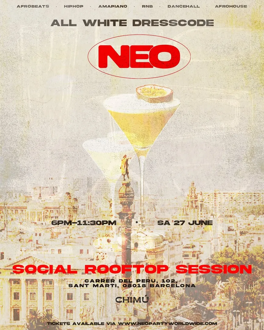 NEO Social Rooftop Session på CHIMÚ