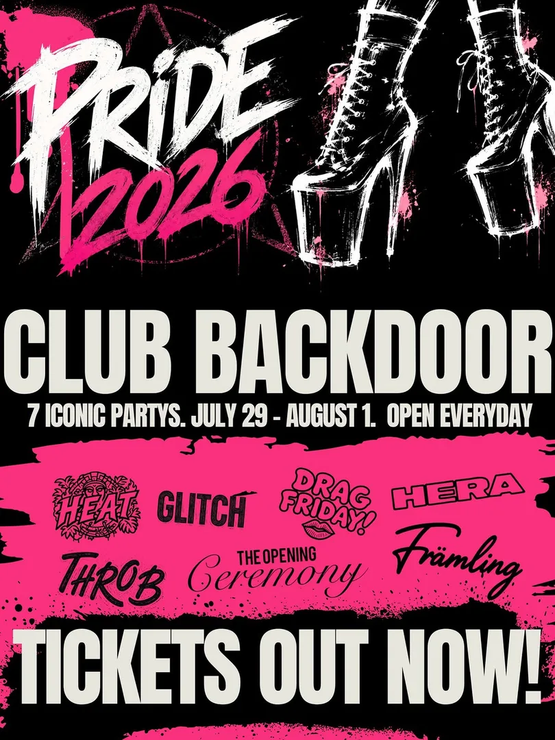 Club Backdoor Pride 2026