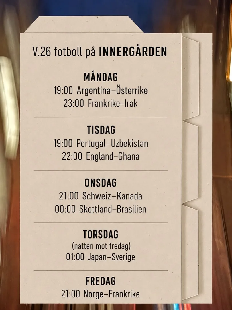 VM: Norge–Frankrike på Obaren