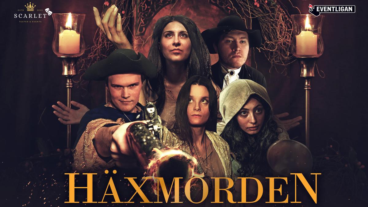 Häxmorden- Mordgåta + Trerättersmiddag