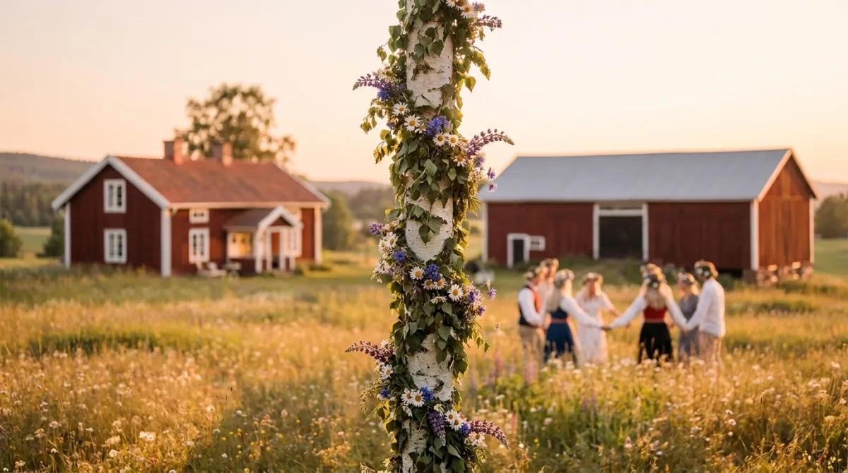 Midsommar i Dalarna
