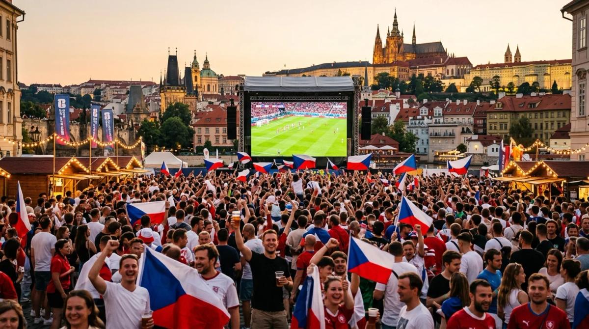 Se Fotball-VM 2026 i Praha