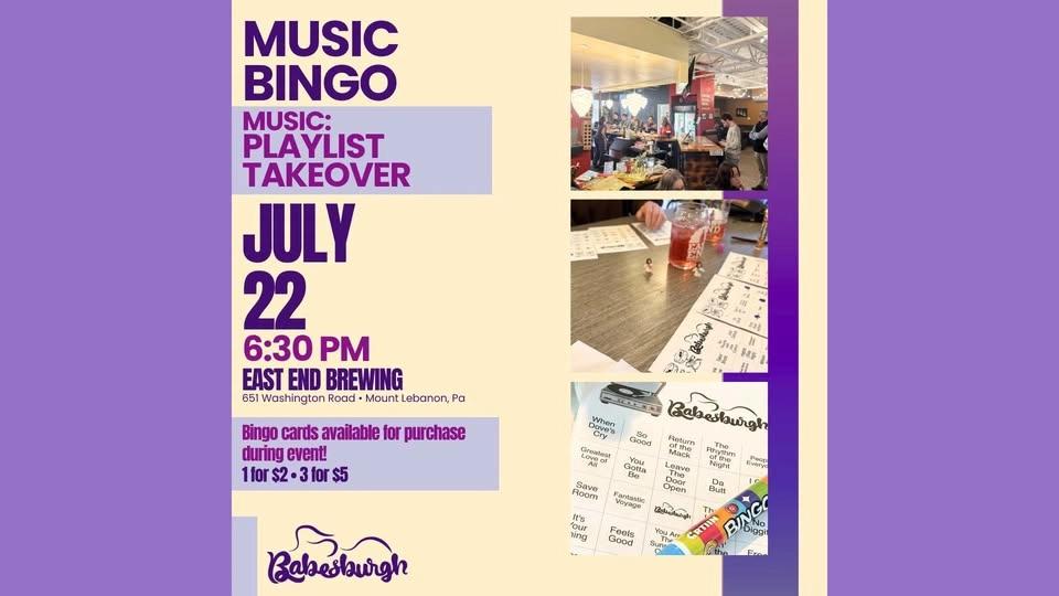 Music Bingo: Babesburgh Picks