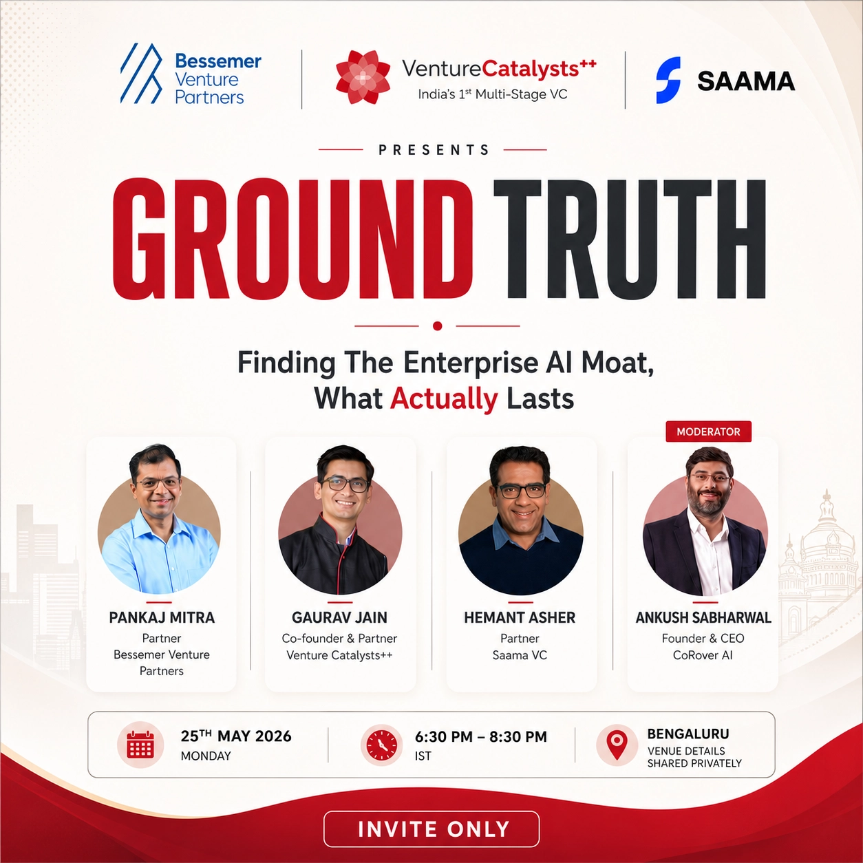Ground Truth by Bessemer Venture Partners x Venture Catalyst++ x Saama VC