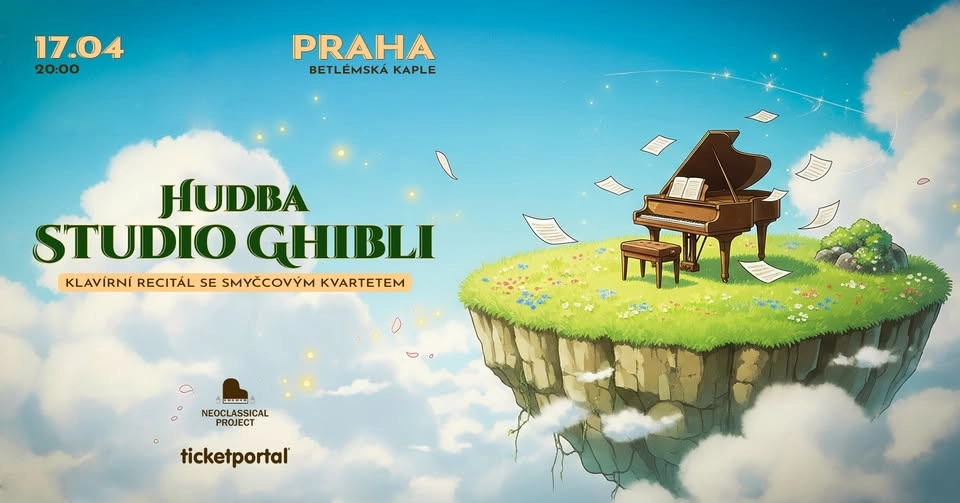 Studio Ghibli Hudba při svíčkách Praha 17.04