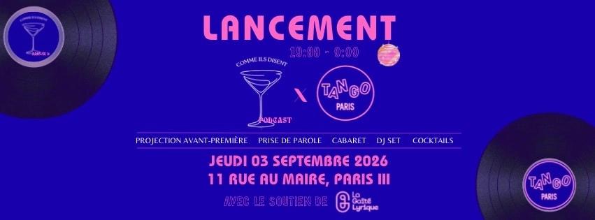 Lancement Du Podcast "Comme Ils Disent"