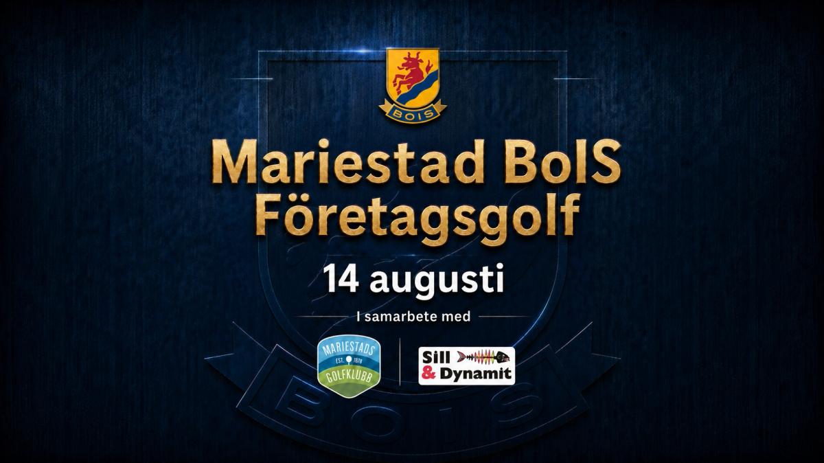 BoIS Företagsgolf på Mariestads Golfklubb