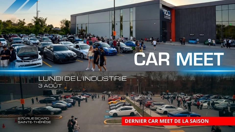 🚘🔥 CAR MEET CHEZ TAG — LUNDI 3 AOÛT 2026! 🔥🚘