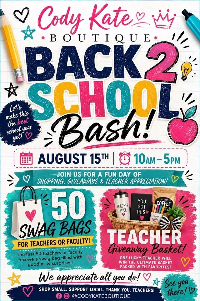Back 2 School Bash!