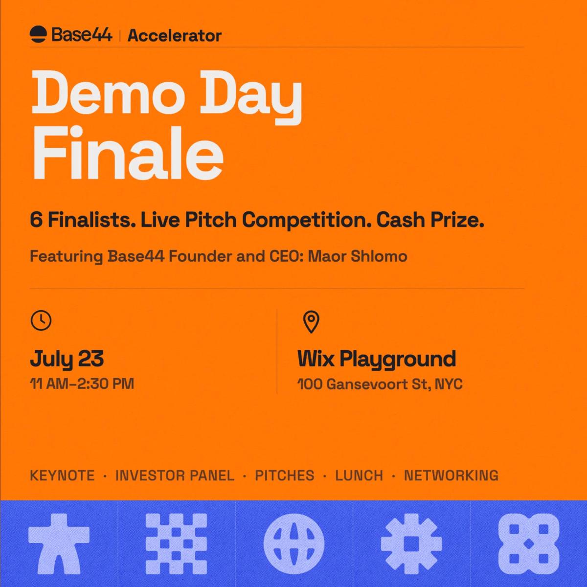 Base44 Accelerator Demo Day Finale