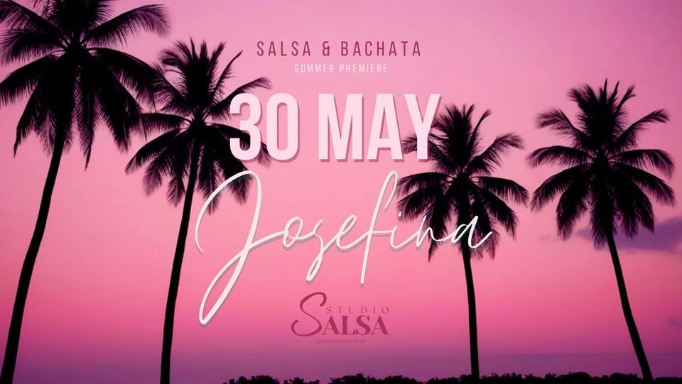 Sommarpremiär! Bachata & salsa på Josefina 30 maj✨