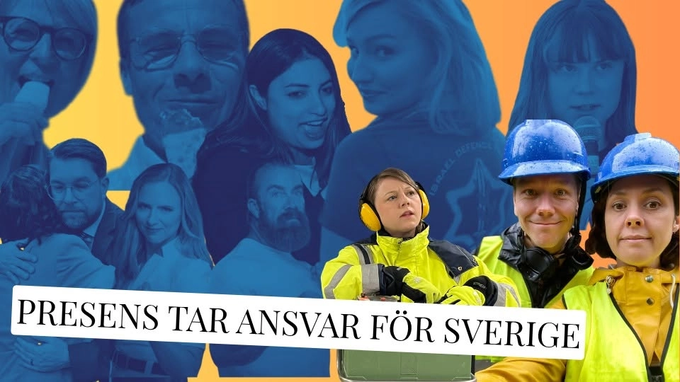 Presens tar ansvar för Sverige