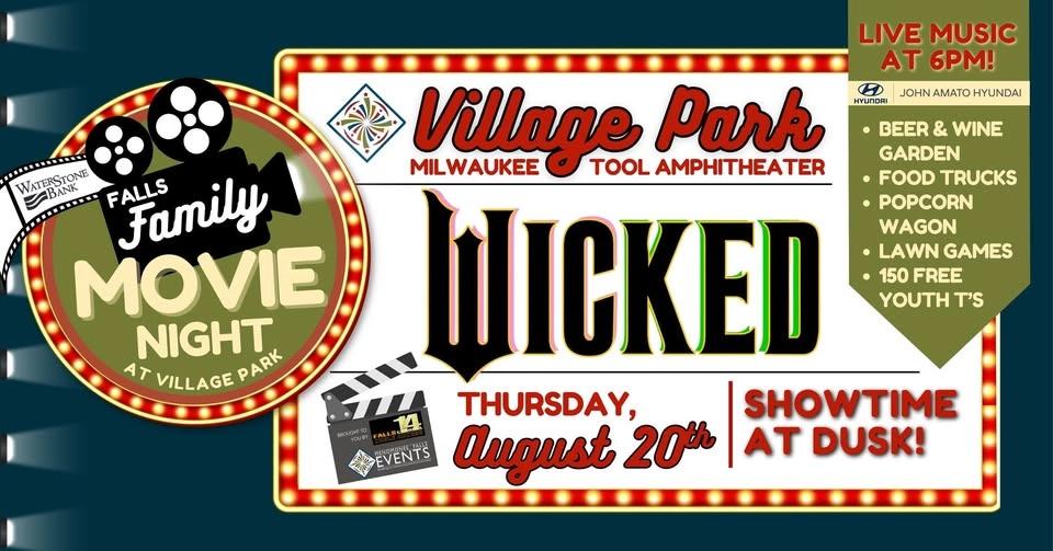 FALLS FAMILY MOVIE NIGHT | "Wicked" Presented by Waterstone Bank