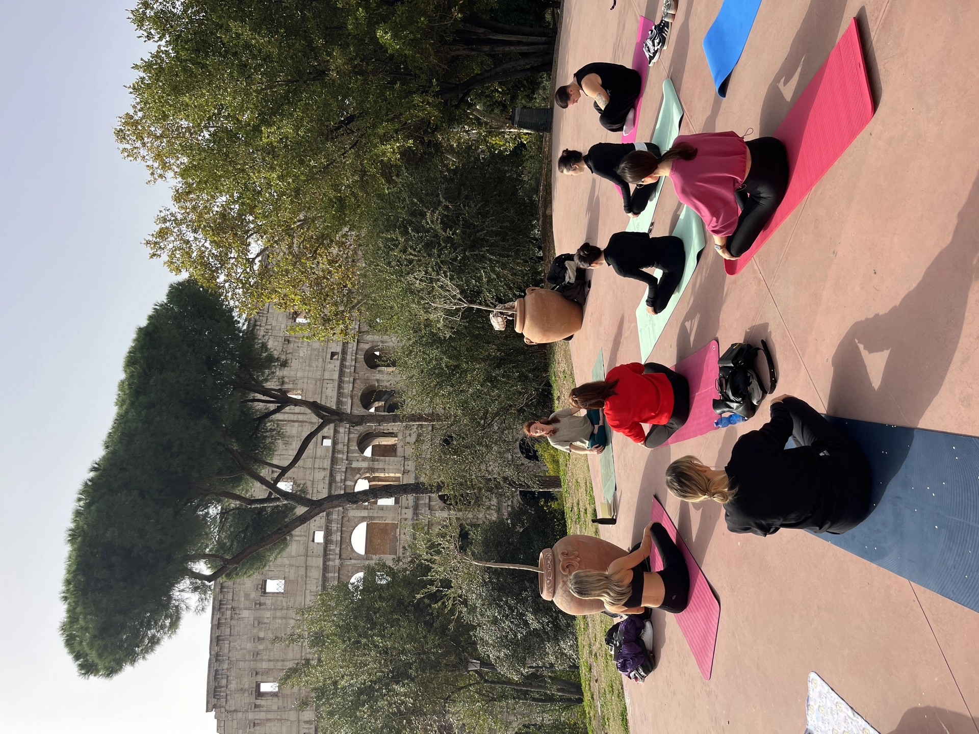 Colosseum View Yoga