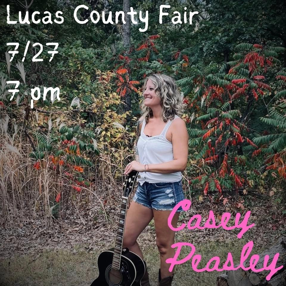 Casey Peasley at the Lucas County Fair