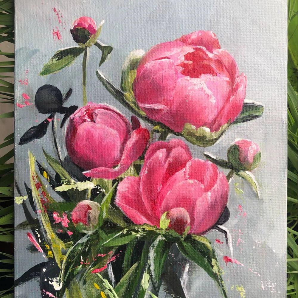 PAINTING PEONY WORKSHOP Mother’s Day Special