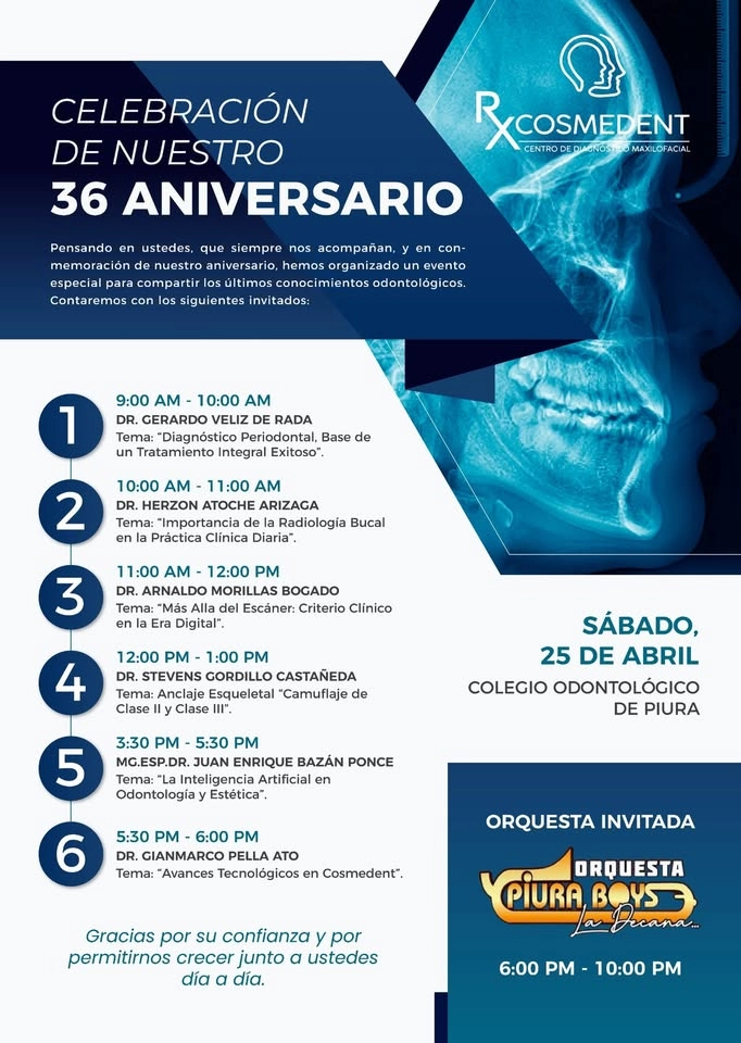 36 ANIVERSARIO COSMEDENT