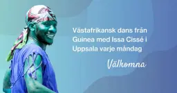 Dansa Västafrikanskt med Issa Cissé i Uppsala våren 2026