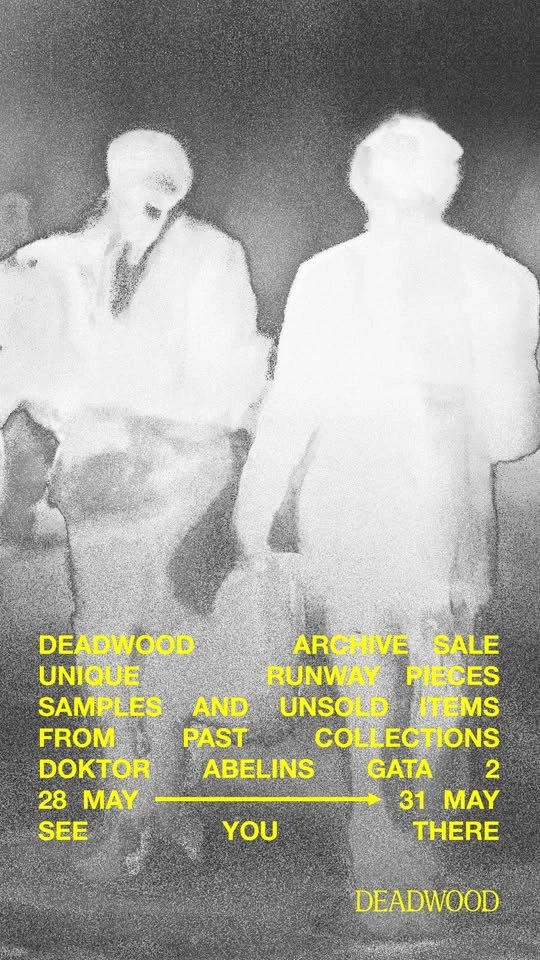 ARCHIVE/SAMPLE SALE