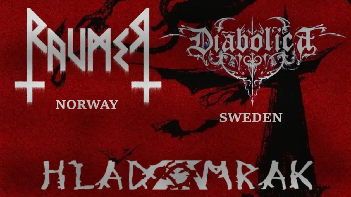 Raumer + Diabolica + Hladomrak Live @Klubb Fredagsmangel