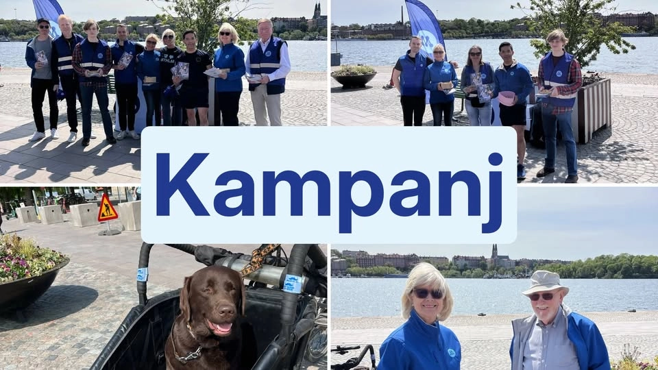 Kampanja under Stockholm Maraton