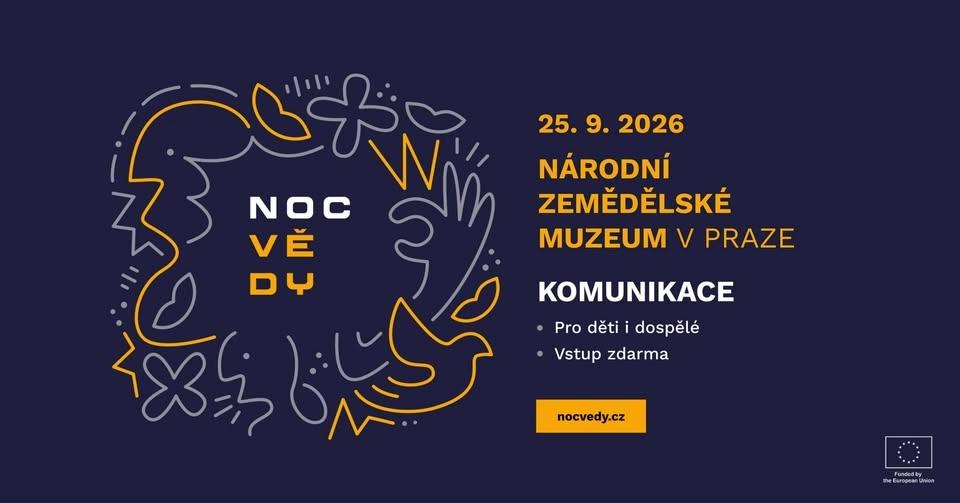 NOC VĚDY V NZM PRAHA 2026