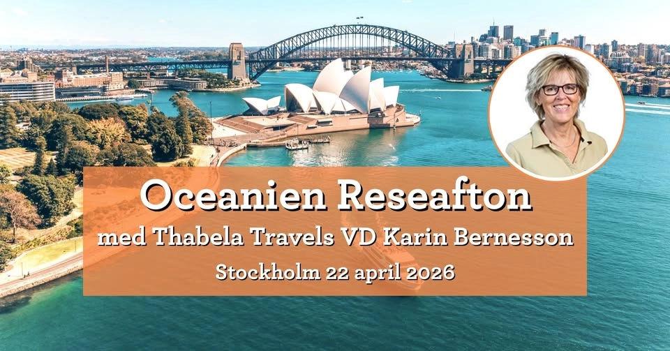 Oceanien reseafton | Stockholm