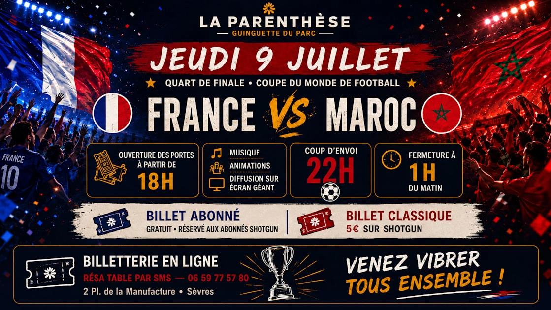 Cdm26 & Music : Quart De Finale France Vs Maroc
