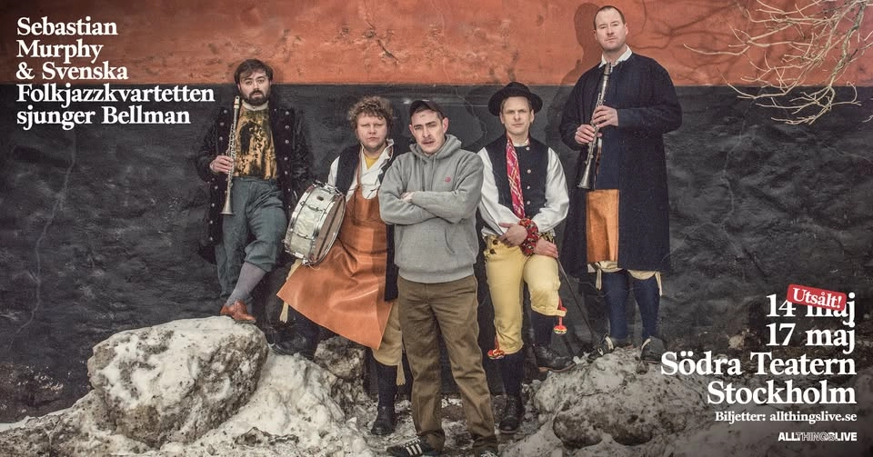 Sebastian Murphy och Svenska Folkjazzkvartetten sjunger Bellman