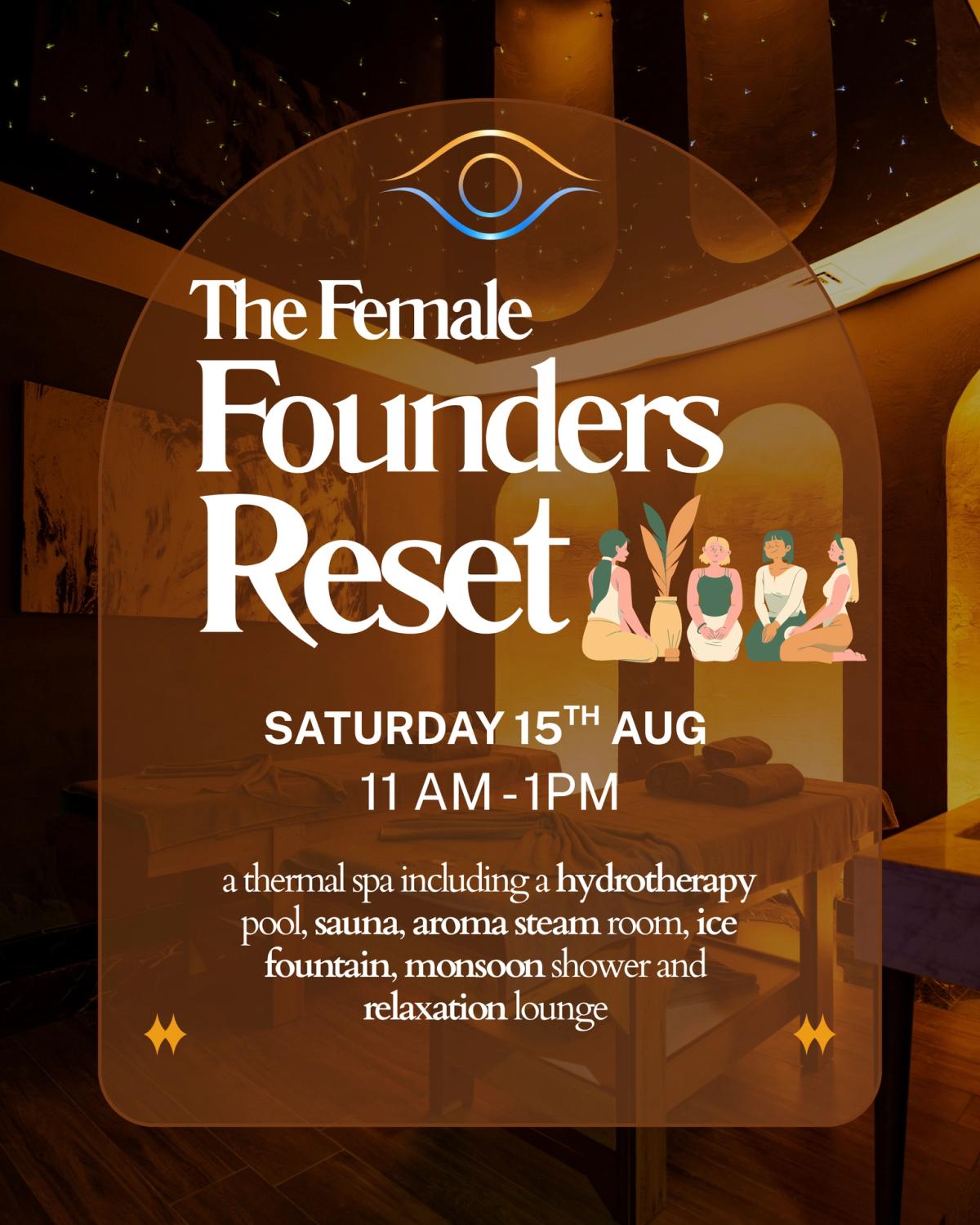 Female Founder's Spa Day Reset