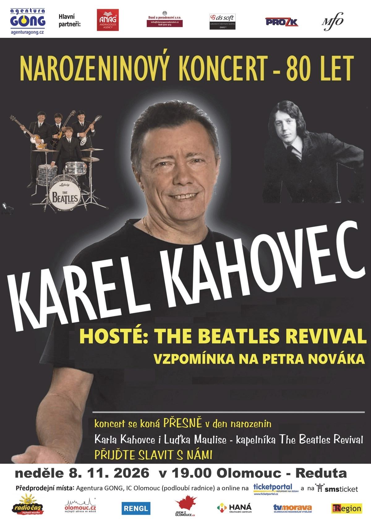 Karel KAHOVEC slaví 80 let